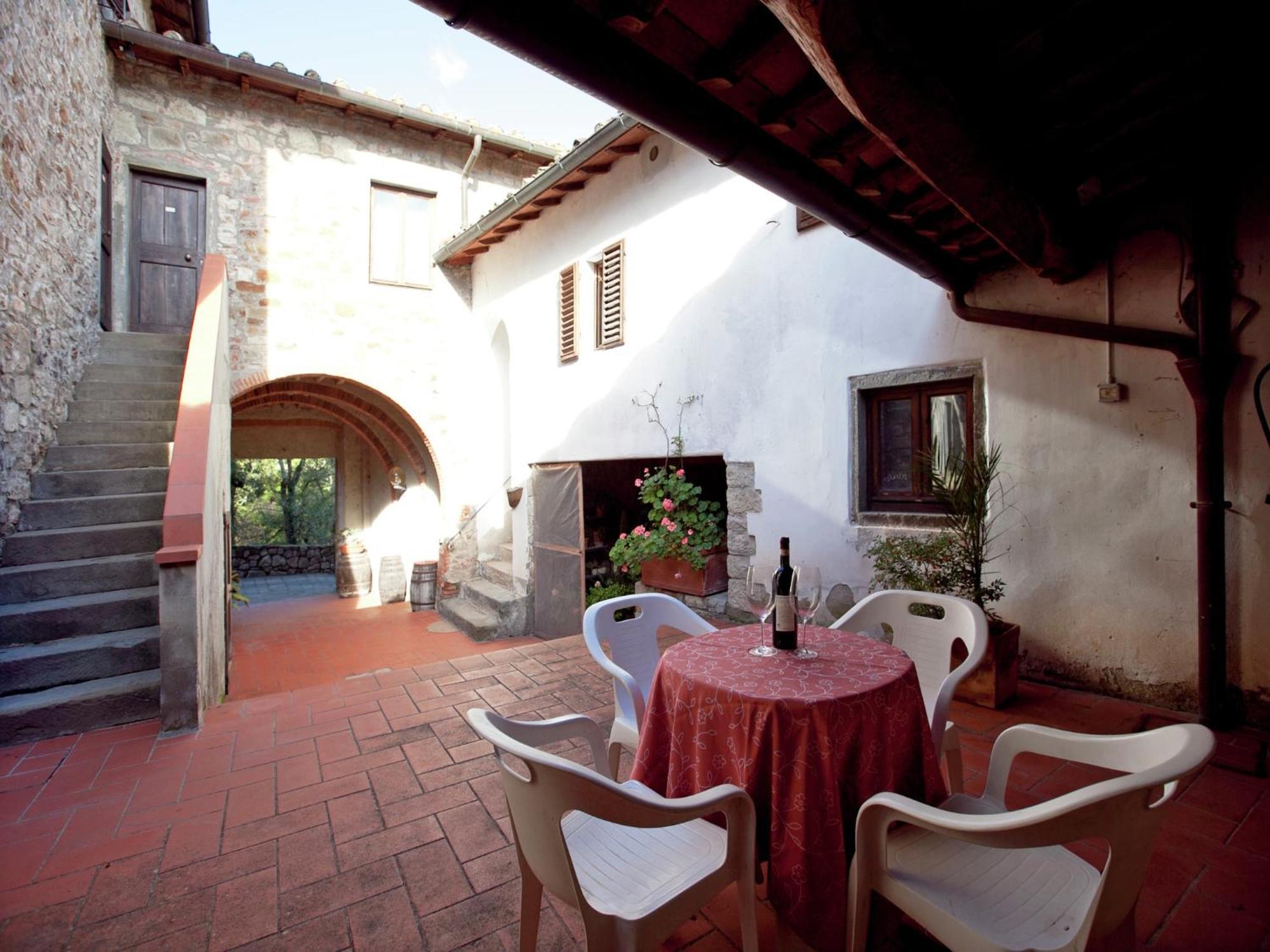 Pleasant Apartment With Swimming Pool Garden Bbq Parking Lucolena in Chianti Екстериор снимка