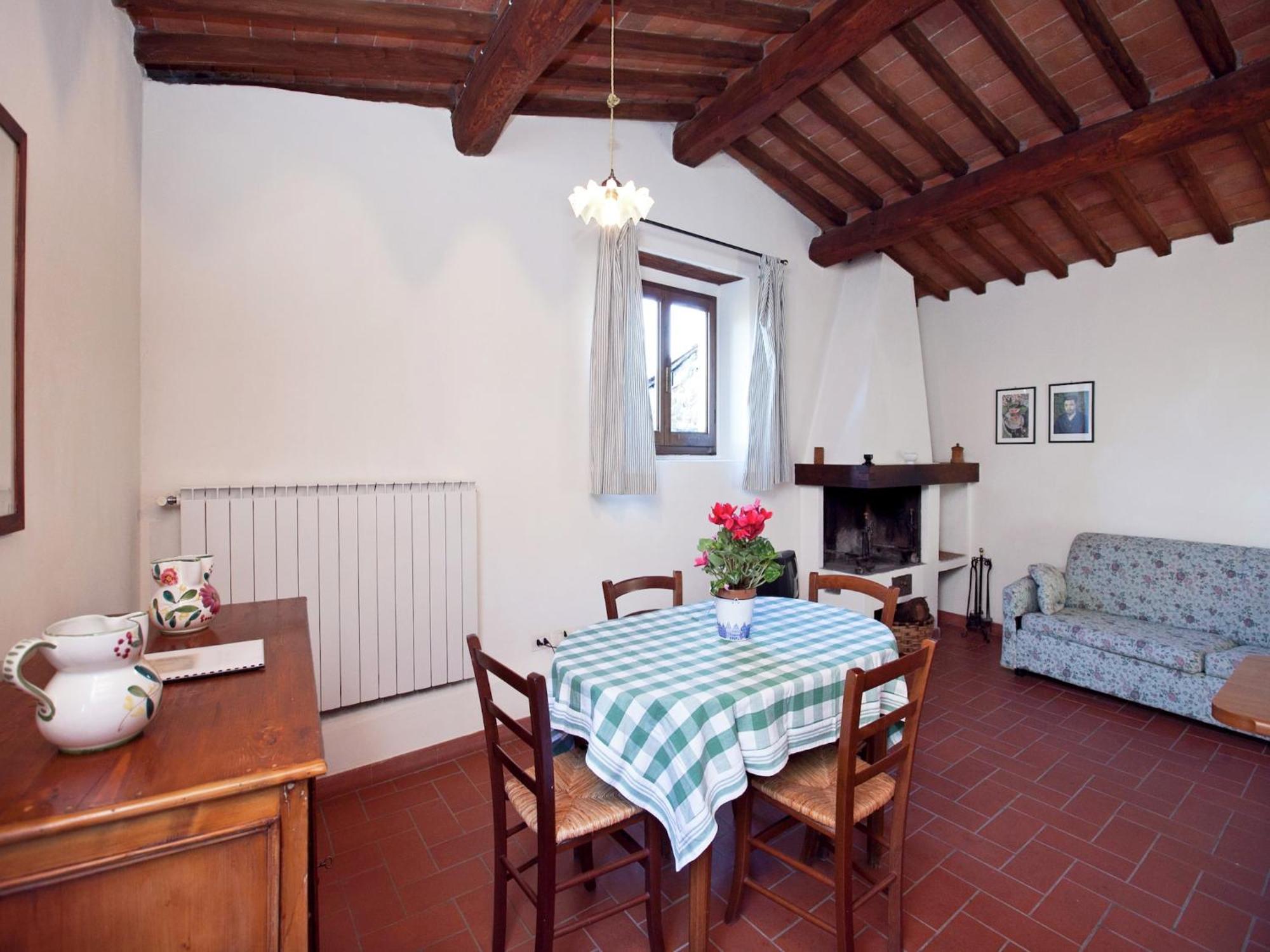 Pleasant Apartment With Swimming Pool Garden Bbq Parking Lucolena in Chianti Екстериор снимка